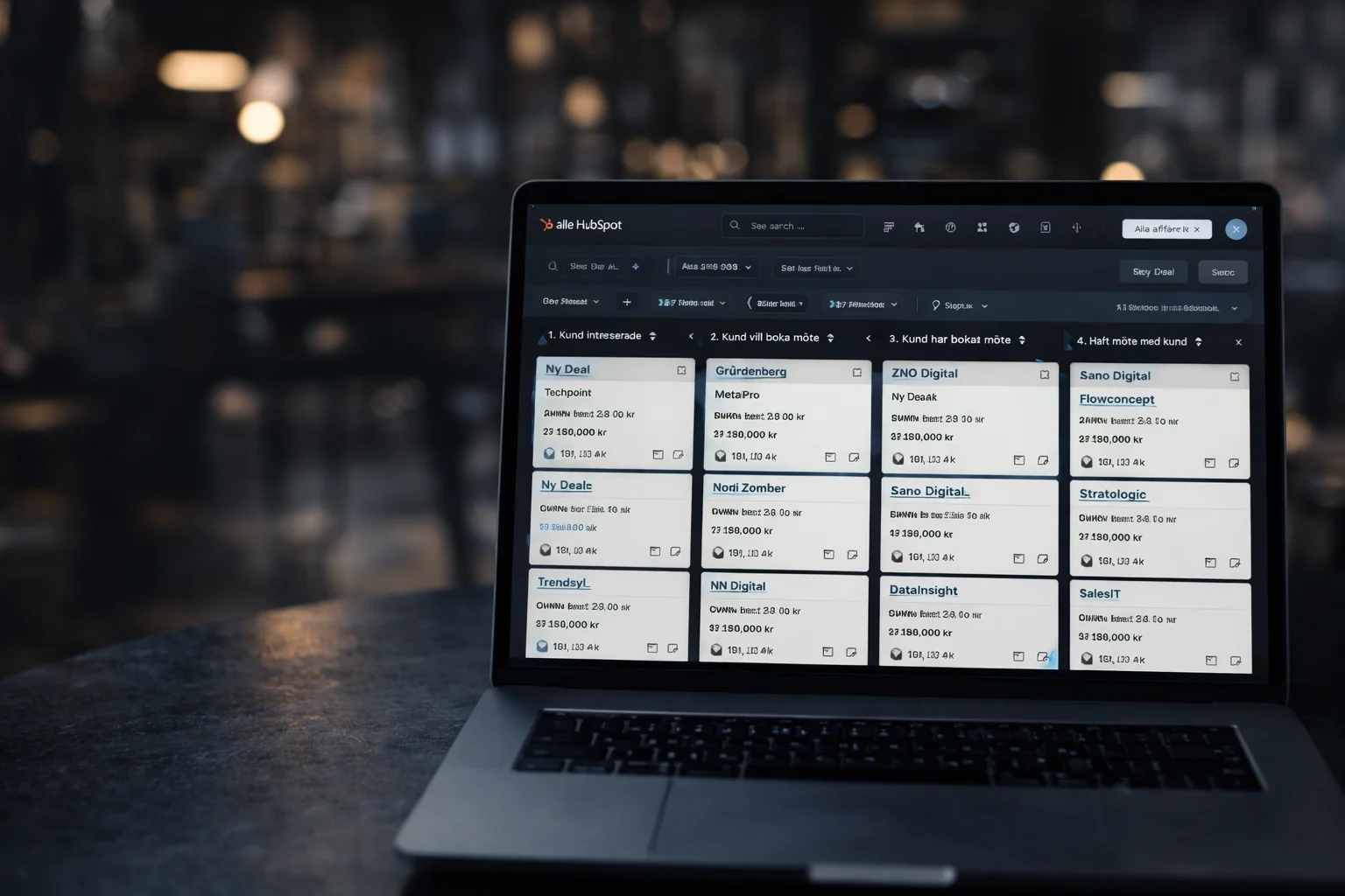 CRM och digital säljprocess — specialistkompetens för B2B-försäljning