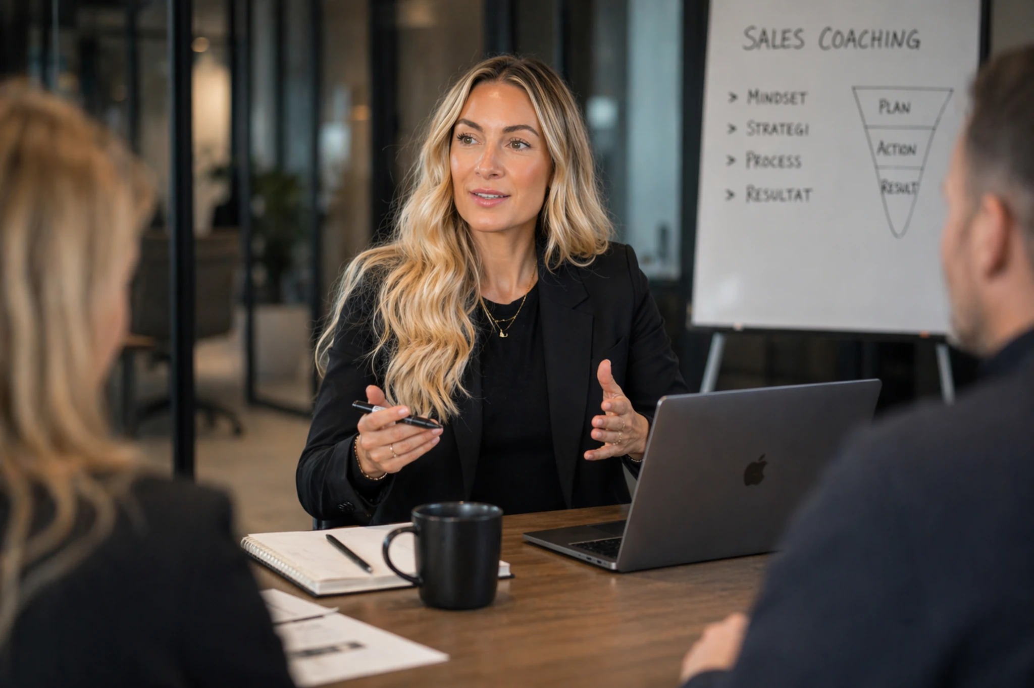 Analys av säljprocess och organisation — coaching och möte
